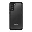 spigen Thin Fit Polycarbonate & TPU Back Cover for SAMSUNG Galaxy S21 (Air Cushion Technology, Matte Black)_3