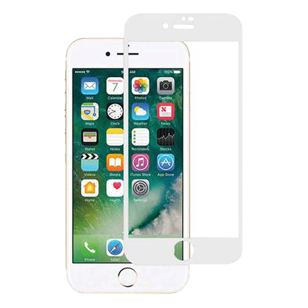 stuffcool MGGP3DIP8 3D Full Screen Tempered Glass for Apple iPhone 8 (Bubble Free Installation)_1
