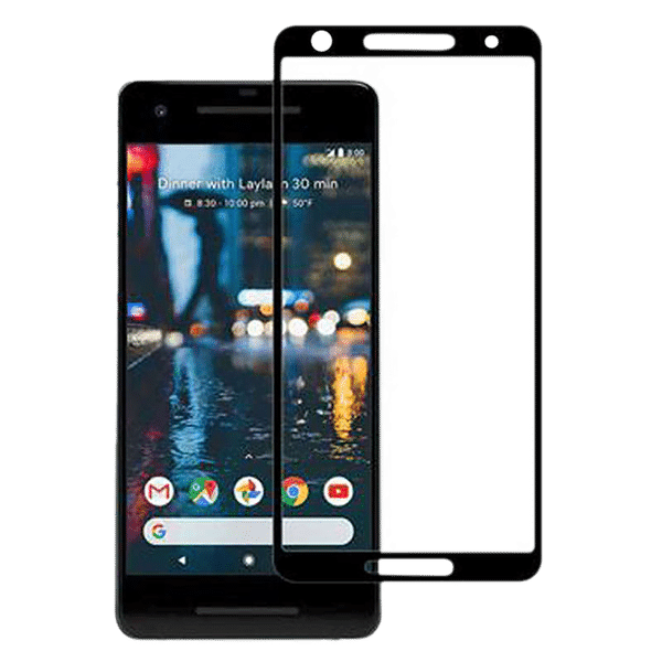 stuffcool MGGP3DGPIXEL2 3D Curved Tempered Glass for Google Pixel 2 (Bubble Free Installation)_1