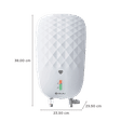 BAJAJ Juvel 1 Litre Vertical Instant Geyser with Multiple Safety Systems (White)_2