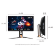 ASUS ROG Swift 62.23 cm (24.5 inch) Full HD IPS Panel LCD Height Adjustable Gaming Monitor with Flicker-Free Technology_2