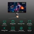 ASUS ROG Swift 62.23 cm (24.5 inch) Full HD IPS Panel LCD Height Adjustable Gaming Monitor with Flicker-Free Technology_3