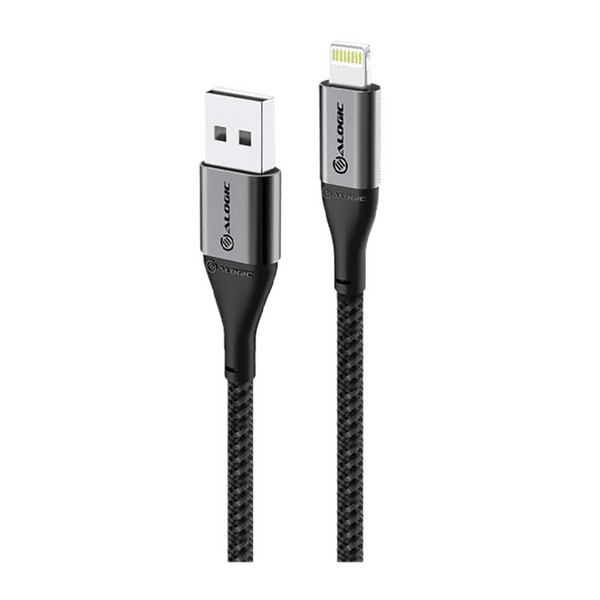 ALOGIC Super Ultra USB 2.0 A to Lightning Cable for Apple Devices (ULA8P1.5-SGR, Space Grey)_1