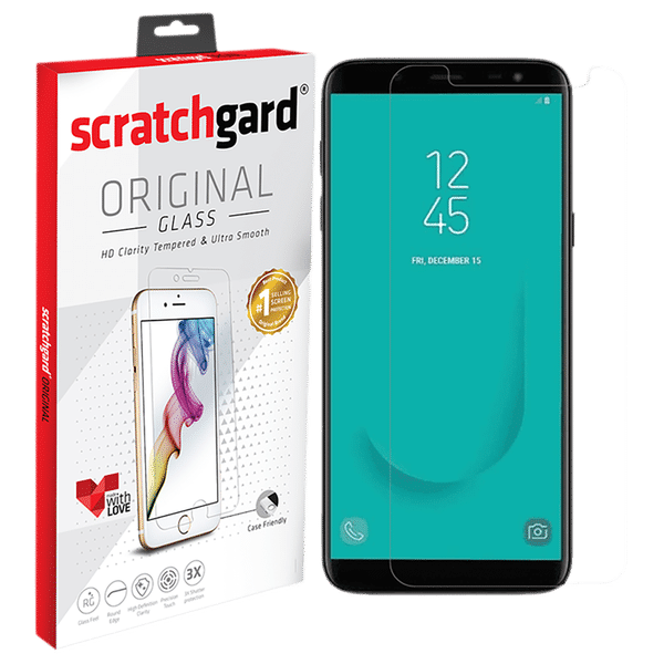 scratchgard Screen Protector For Samsung Galaxy J6 (Fingerprint Resistant)_1