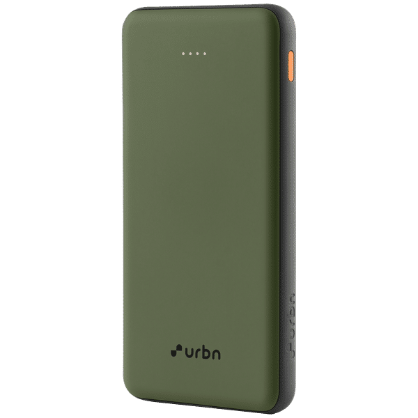 urbn UPR10K 10000 mAh 12W Fast Charging Power Bank (1 USB Type A and 1 Type C Ports, Ultra Slim, Universal Compatibility, Camo)_1