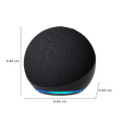 amazon Echo Dot (5th Gen) with Built-in Alexa Smart Wi-Fi Speaker (Ambient Temperature Sensor, Black)_3