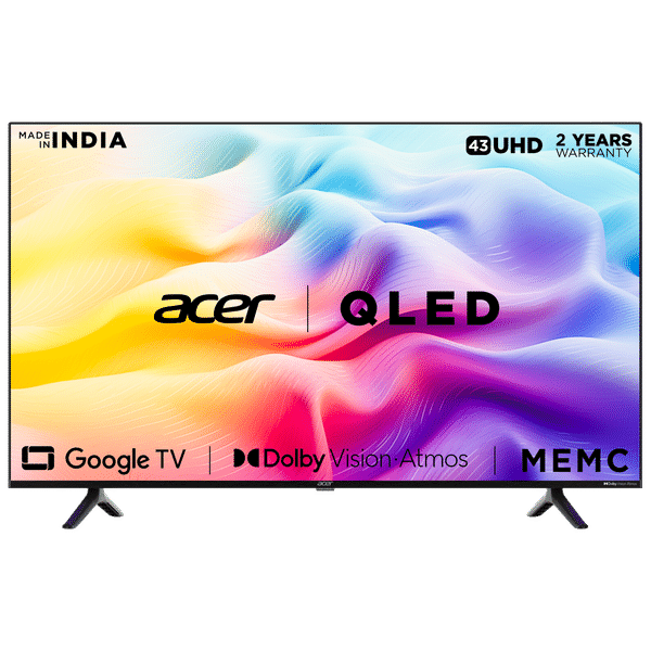 acer V Series 109 cm (43 inch) QLED 4K Ultra HD Google TV with Dolby Vision and Dolby Atmos (2023 model)_1