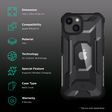 spigen Nitro Force TPU Back Case For iPhone 13 (Impact Resistance, ACS03547, Matte Black)_2