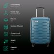 VIP XION ABS Trolley Bag (55 Inches, XION55TMRB, Blue)_2