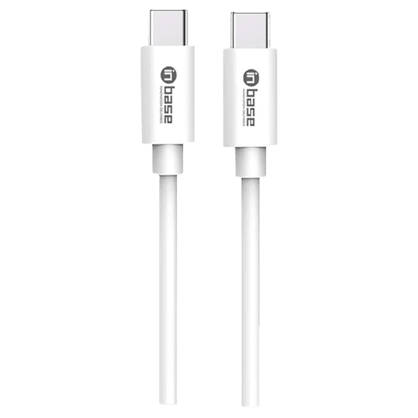 in base 120 cm Type C-C Charge and Sync Cable (White)_1