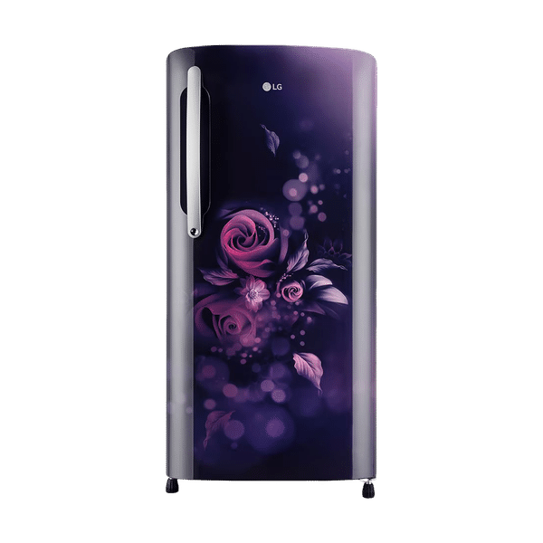 LG 201 Litres 3 Star Direct Cool Single Door Refrigerator with Anti-Bacterial Gasket (GLB211HBEDABEZEBN, Blue Euphoria)_1