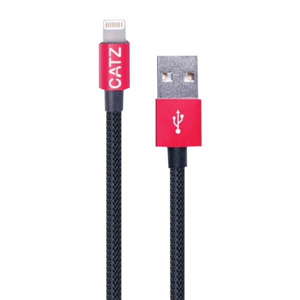 Brilyant CZ-LT Type A to Lightning 3.2 Feet (1M) Cable (Nylon Braided, Black)_1