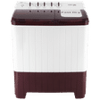 VOLTAS beko 12 kg 5 Star Semi Automatic Washing Machine with Cassette Filter (WTT120UPA/BR5KPTD, Burgundy)_1