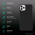 Case-Mate Barely Polycarbonate Back Cover for Apple iPhone 11 Pro Max (Anti Scratch, Black)_2