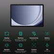 SAMSUNG Galaxy Tab A9 Plus Wi-Fi+5G Android Tablet (11 Inch, 8GB RAM, 128GB ROM, Dark Blue)_3