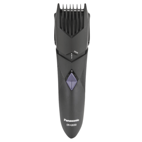 Panasonic ER-GB30 Cordless Dry Trimmer for Body Grooming, Beard & Moustache with 8 Length Settings for Men (30mins Runtime, Quick Adjust Dial, Black)_1
