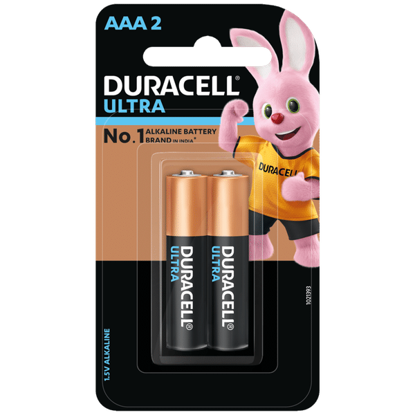 DURACELL Ultra Alkaline AAA Battery For Camera (Pack of 2)_1
