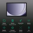 SAMSUNG Galaxy Tab A9 Plus Wi-Fi+5G Android Tablet (11 Inch, 4GB RAM, 64GB ROM, Gray)_3
