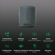 SONY SRS-XB100 2.5W Portable Bluetooth Speaker (IP67 Waterproof, 1.0 Channel, Black)_2