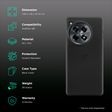 OnePlus OPC15 PC and TPU Back Cover for OnePlus 12R (Anti Fingerprint, Black)_2