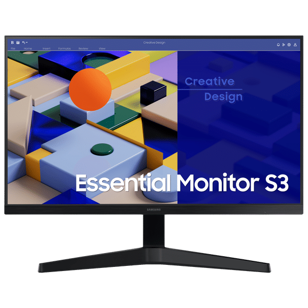 SAMSUNG Essential S4 (S43GC) 68.58 cm (27 inch) Full HD IPS Panel 3 Side Bezel Less Height Adjustable Gaming Monitor with AMD Free Sync_1