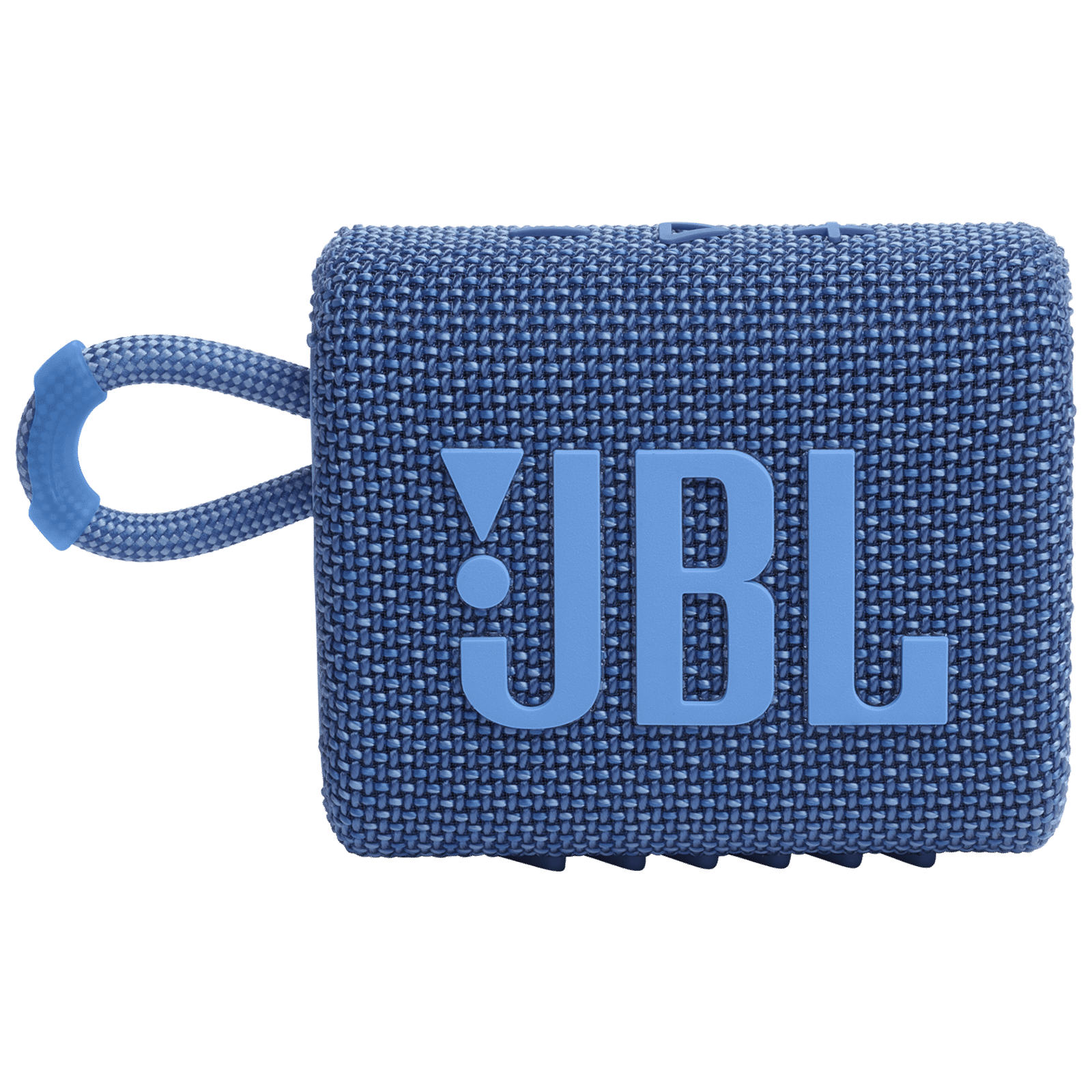 JBL Go 3 Eco 4.2W Portable Bluetooth Speaker (IP67 Water Proof, 5 Hours Playtime, Stereo Channel, Blue)