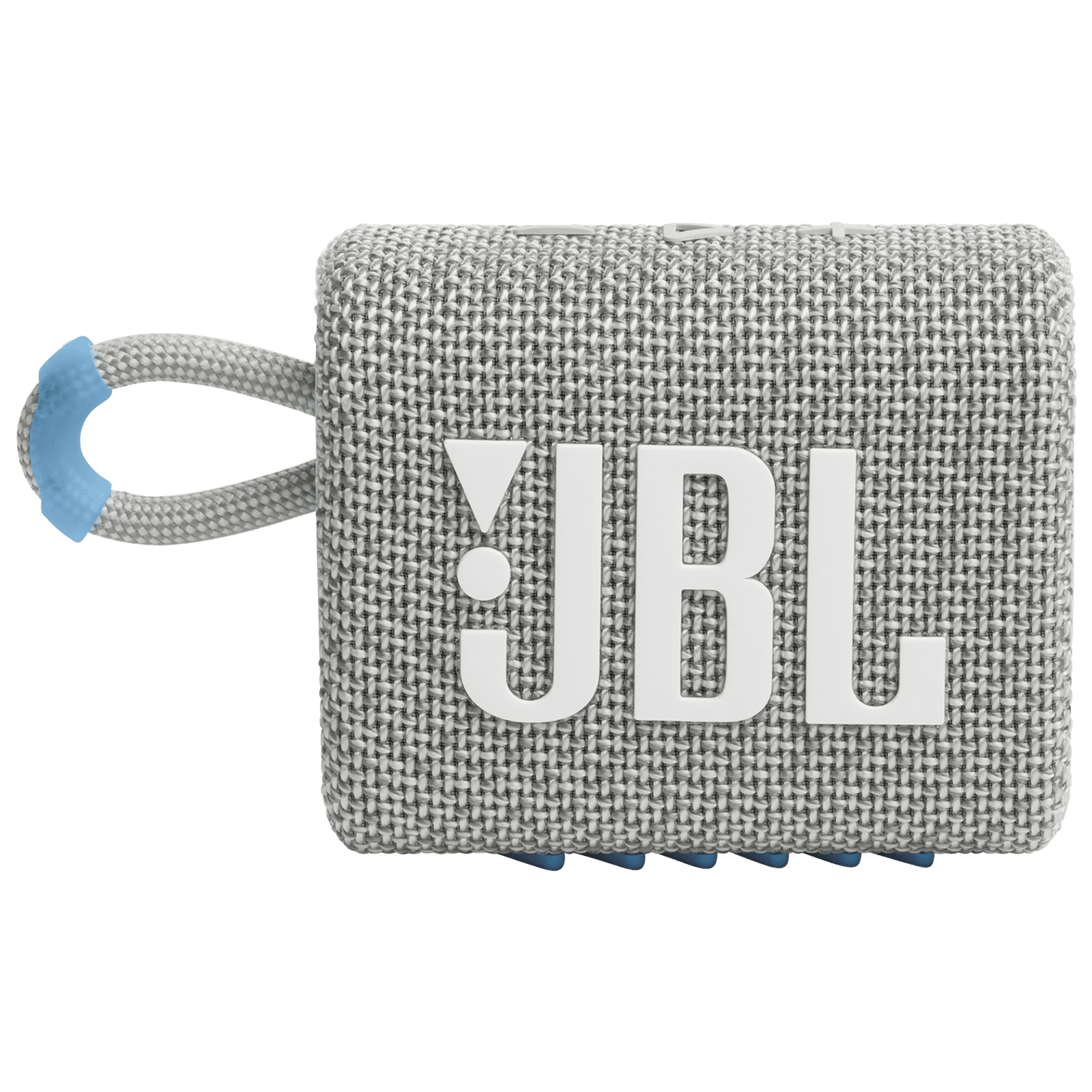 JBL Go 3 Eco 4.2W Portable Bluetooth Speaker (IP67 Water Proof, 5 Hours Playtime, Stereo Channel, White)