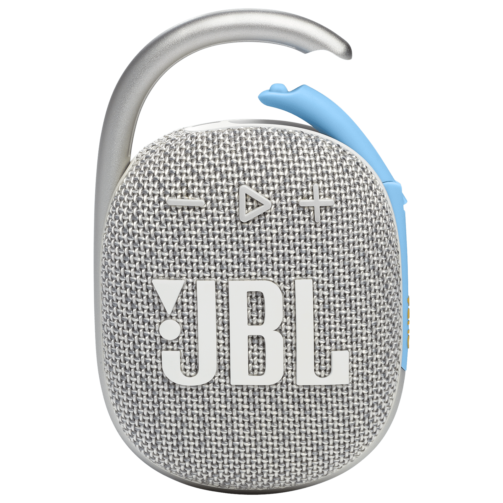 JBL Clip 4 Eco 5W Portable Bluetooth Speaker (IP67 Water Proof, 10 Hours Playtime, White)