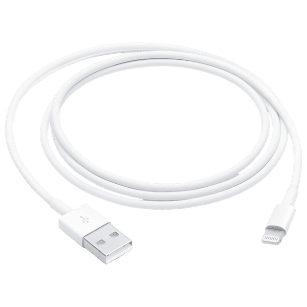Apple MUQW3ZM/A Lightning to Type A 3.2 Feet (1M) Cable (Sync and Charge, White)_1