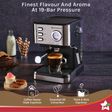 WONDERCHEF Regenta Automatic Espresso & Cappuccino Coffee Maker with Temperature Dial (Black)_3