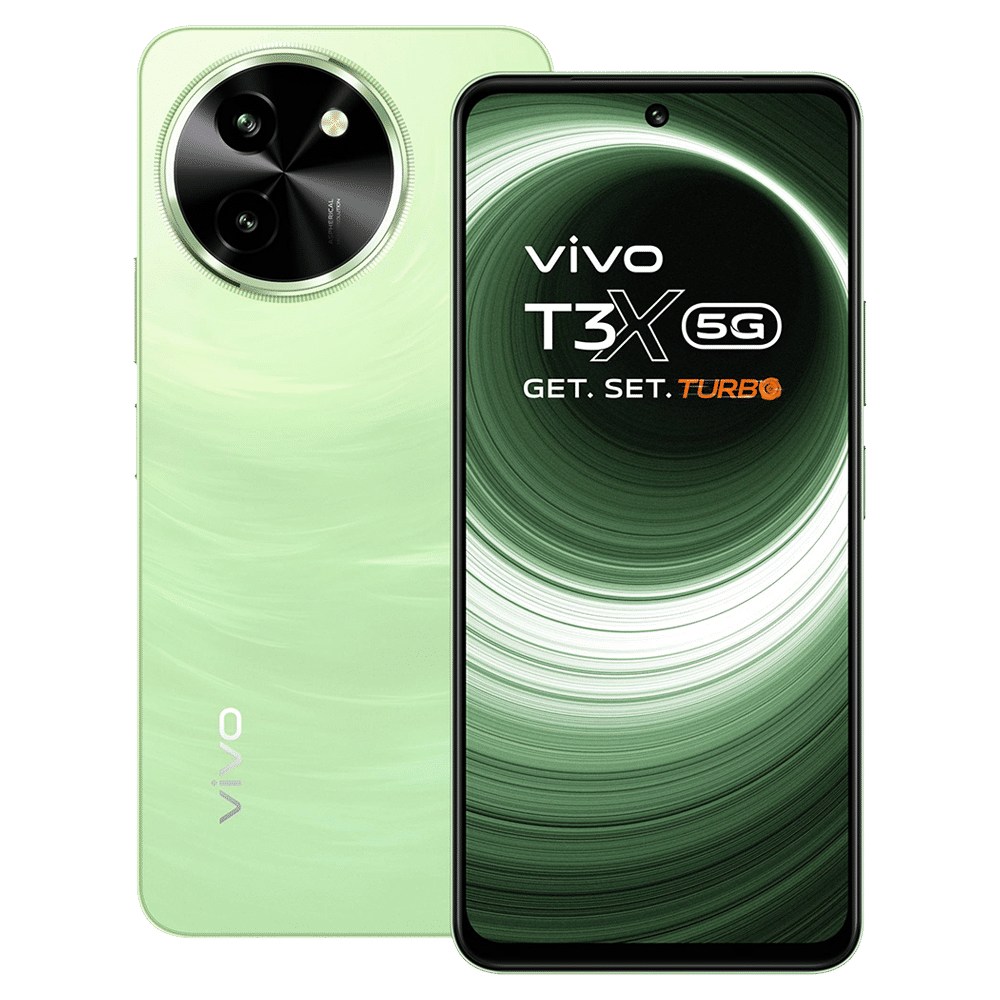 vivo T3x 5G (8GB RAM, 128GB, Celestial Green)