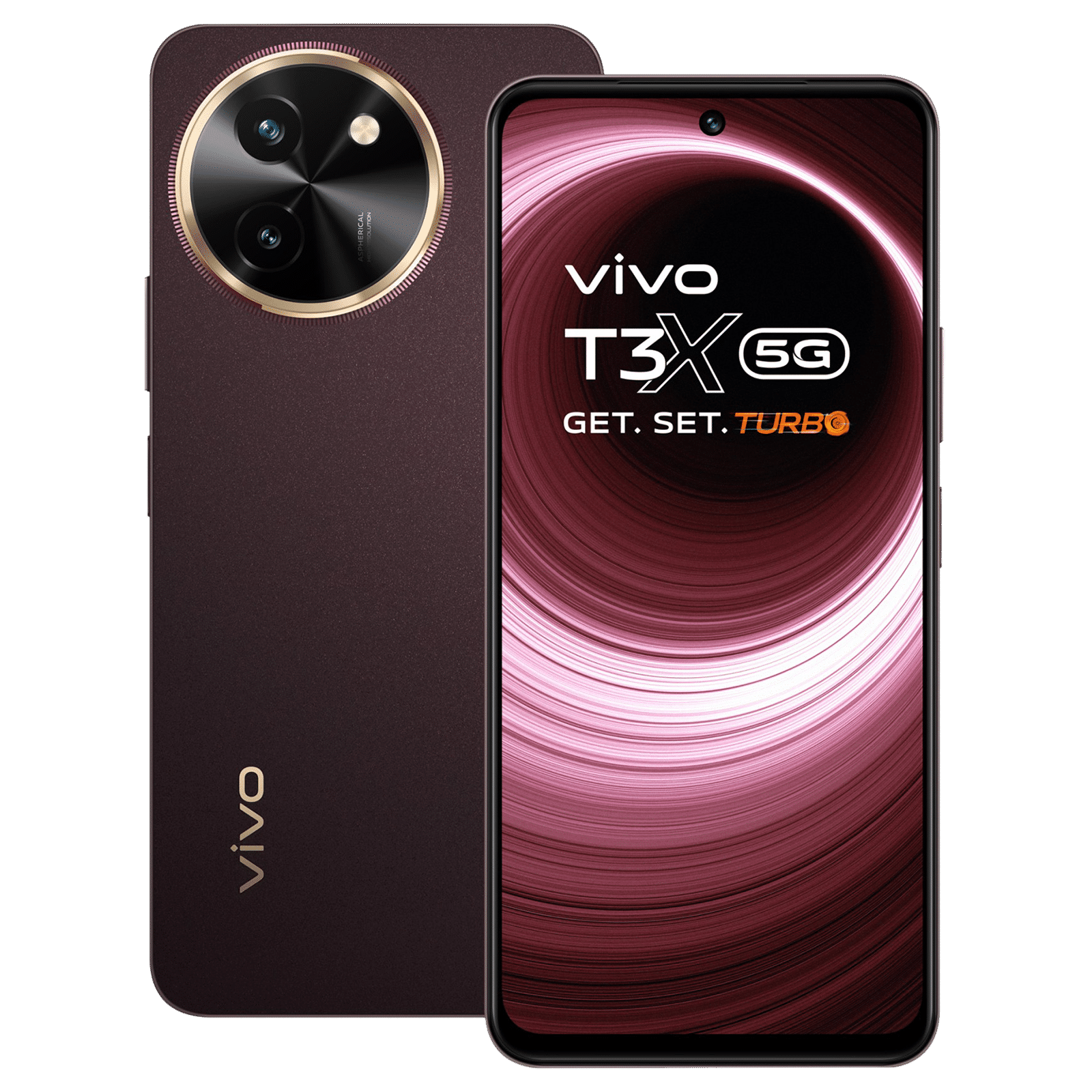 vivo T3x 5G (8GB RAM, 128GB, Crimson Bliss)