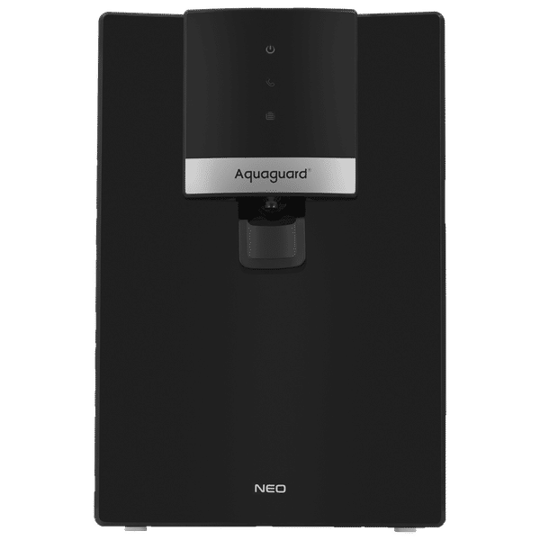 Aquaguard Neo 6.2L RO + UV + MTDS + MC Water Purifier with RO Membrane (Black and Silver)_1