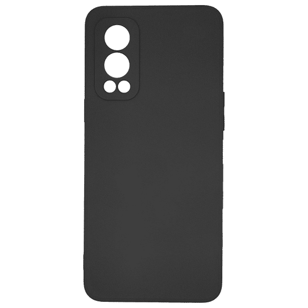 soundREVO C01N2 TPU Back Cover for OnePlus Nord 2 (Camera Protection,, Black)_1