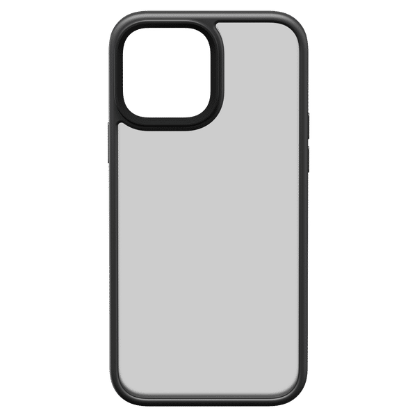 Dr. Vaku IPH13-TRNSBLK TPU Back Cover for Apple iPhone 13 (Scratch Resistant, Black)_1
