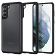 spigen Thin Fit Polycarbonate & TPU Back Cover for SAMSUNG Galaxy S21 (Air Cushion Technology, Matte Black)_1