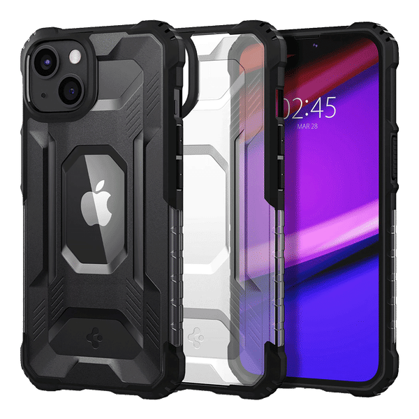 spigen Nitro Force TPU Back Case For iPhone 13 (Impact Resistance, ACS03547, Matte Black)_1