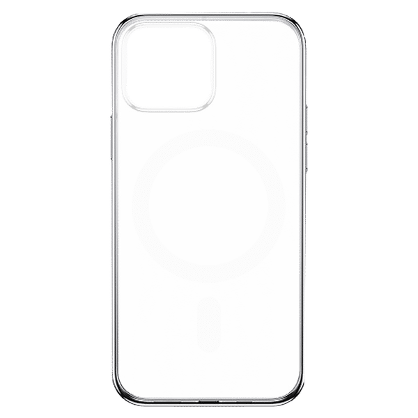 Dr. Vaku MagSafe Silicone Back Cover for Apple iPhone 13 (Supports Wireless Charging, Clear)_1
