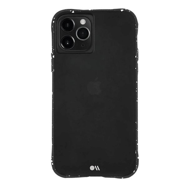Case-Mate Back Cover for Apple iPhone 11 Pro Max (Paint Splatter Design, Speckled Black)_1