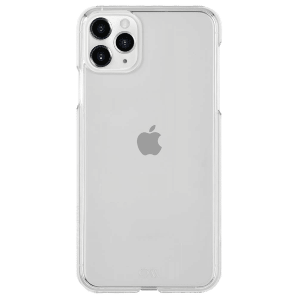 Case-Mate Barely Polycarbonate Back Cover for Apple iPhone 11 Pro (Anti Scratch, Transparent)_1