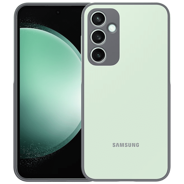 SAMSUNG Soft Silicone Back Case for Galaxy S23 FE (Slim Design, Mint)_1