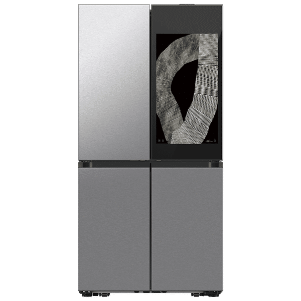 SAMSUNG 809 Litres Frost Free French Door Convertible Refrigerator with Water Dispenser (RF71DB9950QDTL, Clean Charcoal with Stainless Steel)_1