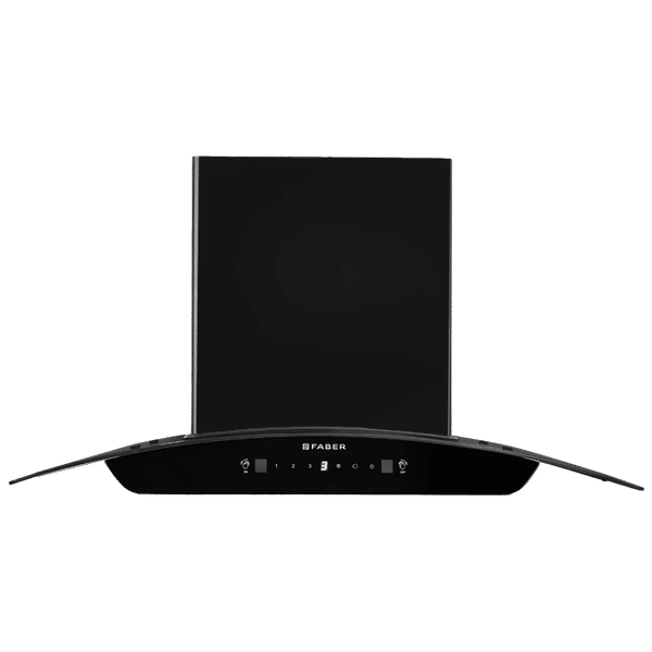 FABER Hood Sunny 75cm 1200m3/hr Ducted Auto Clean Wall Mounted Chimney with Touch Control (Black)_1