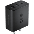 Nothing C332 65W Type A and Type C 3-Port Fast Charger (Adapter Only, GaN Technology, Dark Grey)_1