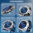 boAt Enigma Switch Smartwatch with Bluetooth Calling (35.3mm HD Display, IP68 Sweat Resistant, Steel Silver Strap)_4