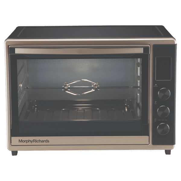 morphy richards 52RCD Digi 52L Oven Toaster Grill with 8 Preset Menus (Champagne Gold and Black)_1