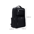 Croma CRSCPRMBKA264401 Polyester Fabric Laptop Backpack for 17 Inch Laptop (23 L, Anti Theft Compartment, Black)_3