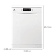 Electrolux UltimateCare 300 13 Place Settings Free Standing Dishwasher with Anti Flood System (No Pre-rinse Required, White)_2