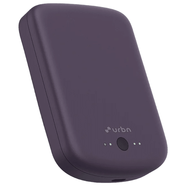 urbn UPR150 5000 mAh 15W Fast Charging Power Bank (1 Type C Port, Magsafe Compatible, Purple)_1