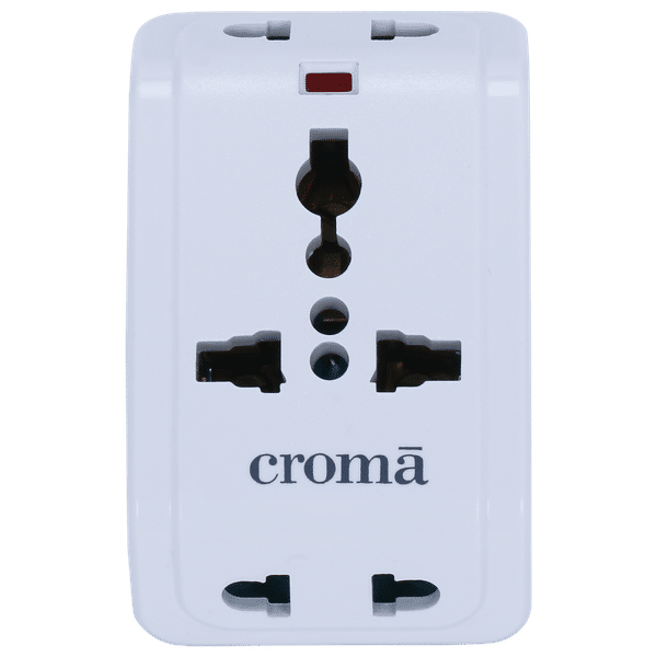 Croma 6 Amps 3 Way Multiplug (Built-in Surge Protection, CRSP3SPSPA264301, White)_1